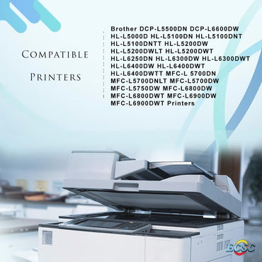 ECSC Trommeleinheit Patrone Ersatz für Brother DCP-L5500DN DCP-L6600DW HL-L5000D