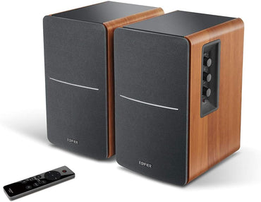 Edifier R1280DBs Haut-parleur Bluetooth actif - Haut-parleur actif optimal - Haut-parleur de moniteur à câble 2.0 - 42 W RMS avec caisson de basses Haut-parleurs Hi-Fi pour bibliothèque - Noir