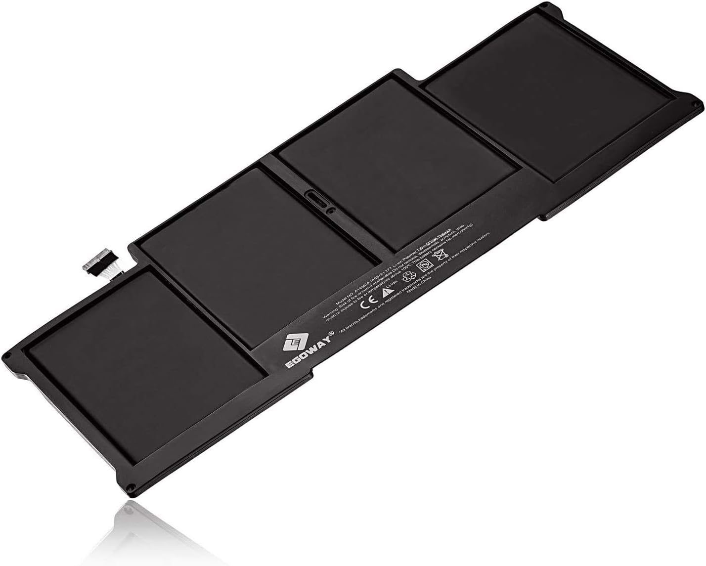 EGOWAY Neuer Ersatz-Laptop-Akku für MacBook Air 13 Zoll A1466 A1369...