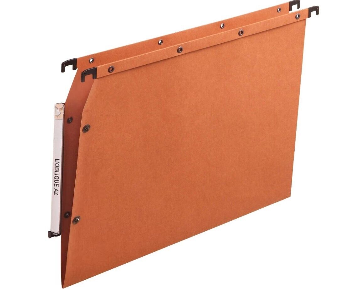 ELBA Hängeregistraturen Ultimate AZV DIN A4 Orange Manilakarton 25 Stück