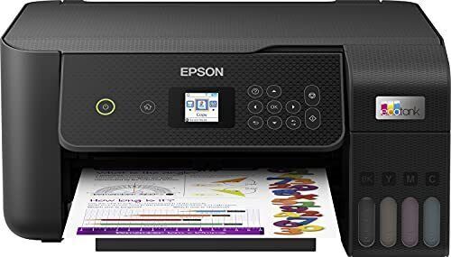EPSON EcoTank ET-2820 A4-Multifunktions-Wi-Fi-Tintentankdrucker, avec teinte pour 3 ans de multifonctionsdrucker