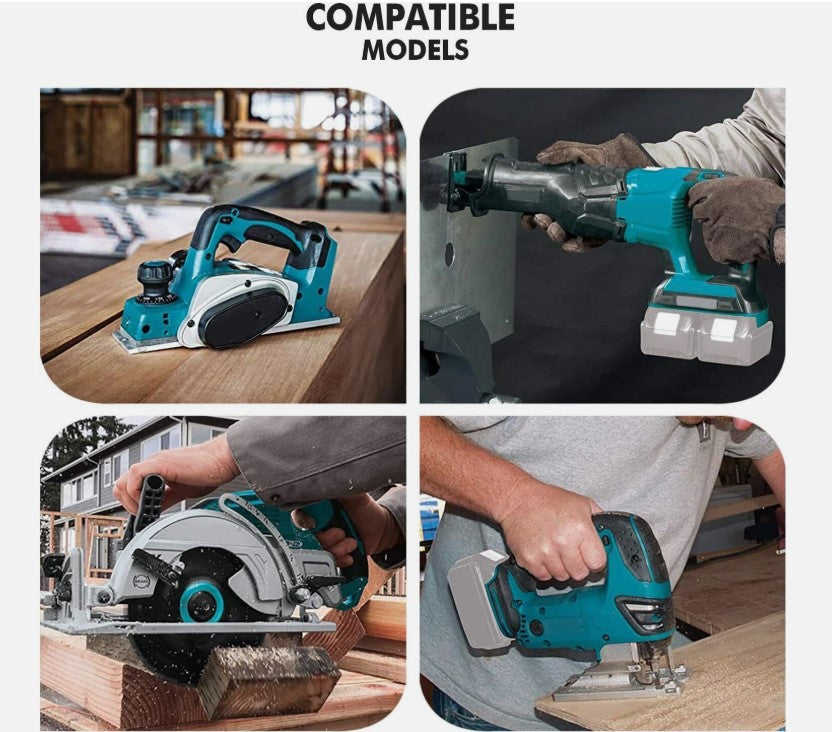 2-PACK 5500Ah 18V LXT Li-ion ErsatzAkku Für Makita BL1860B BL1830B
