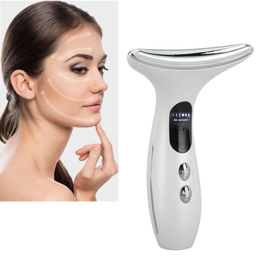 Face Neck Lifting Massager, Heizung Brightening Neck Face Beauty Device