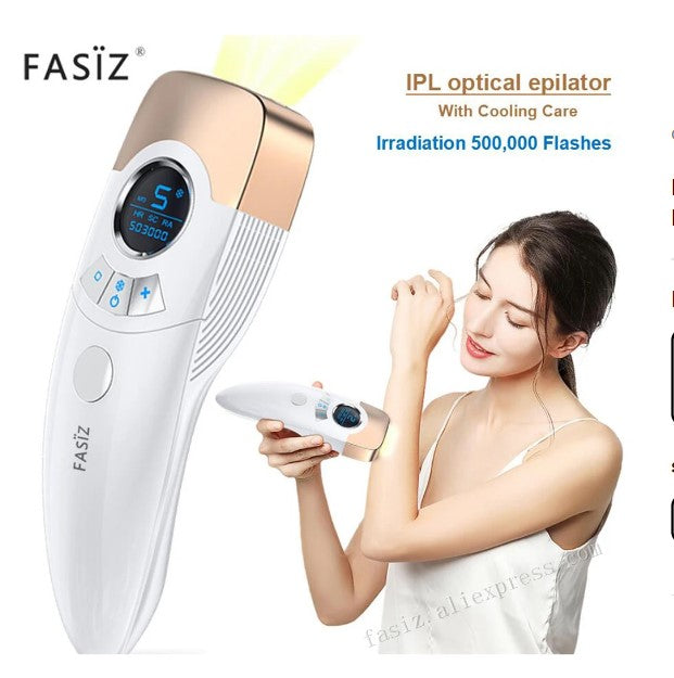 Fasiz Epilierer Dauerhafte Laser-Haarentfernung LCD-Display Depilador Bikini Trimmer