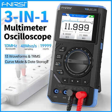 FNIRSI DST-210 und DST-201 3-in-1 Digitalmultimeter-Oszilloskop