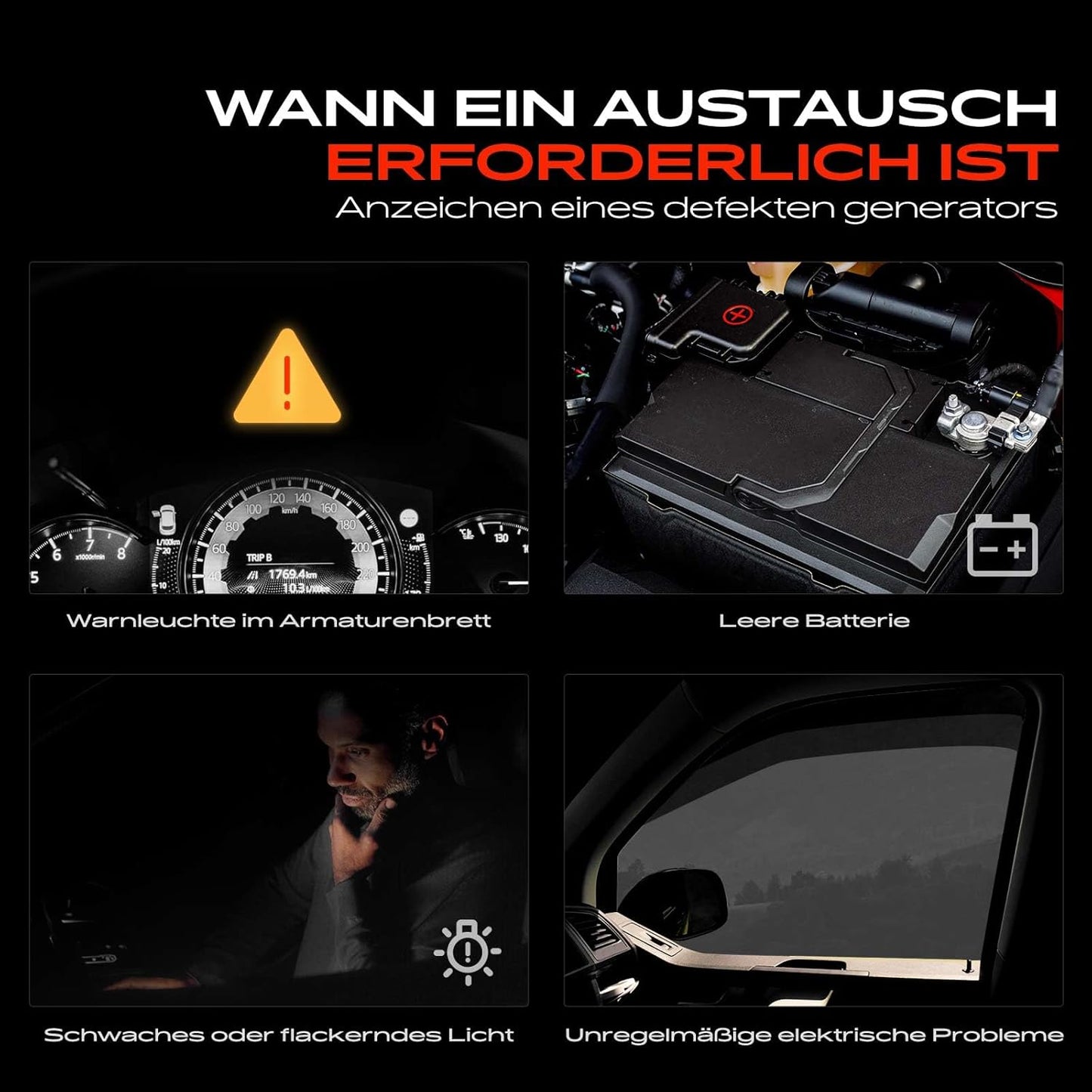 Frankberg Lichtmaschine Kompatibel mit 3er Cabriolet E46 M3 3.2L 2001-2007