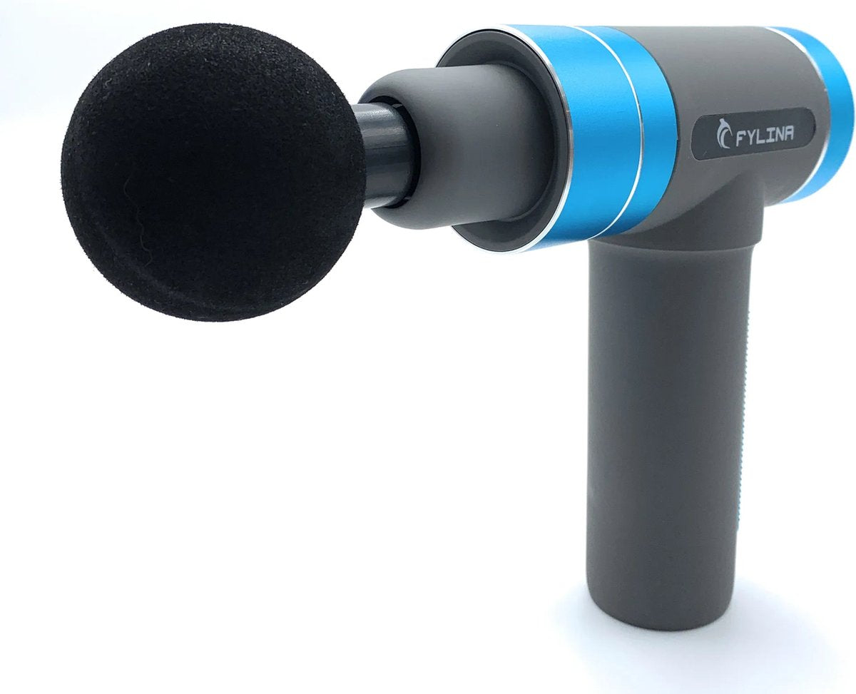 FYLINA Massagepistole, Massage Gun, Massagegerät , 6 köpfe