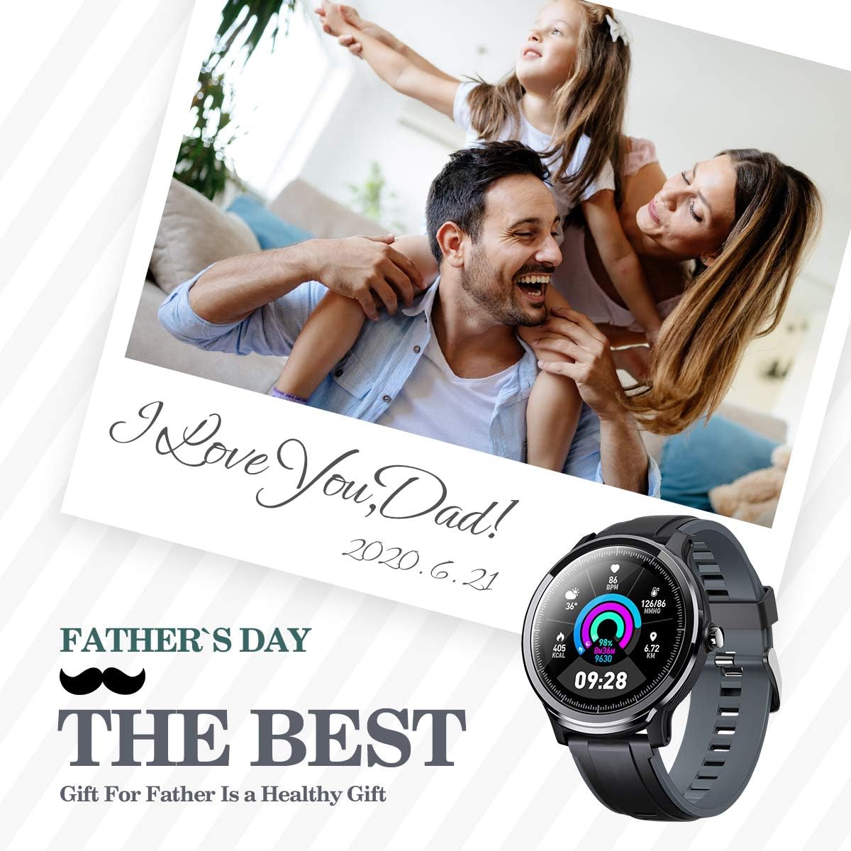 IP68 Wasserdichte Smart Watch HerrenFull Touch Pulsmesser Wetter Sport Fitness Tracker SN80 SmartWatch für Damen