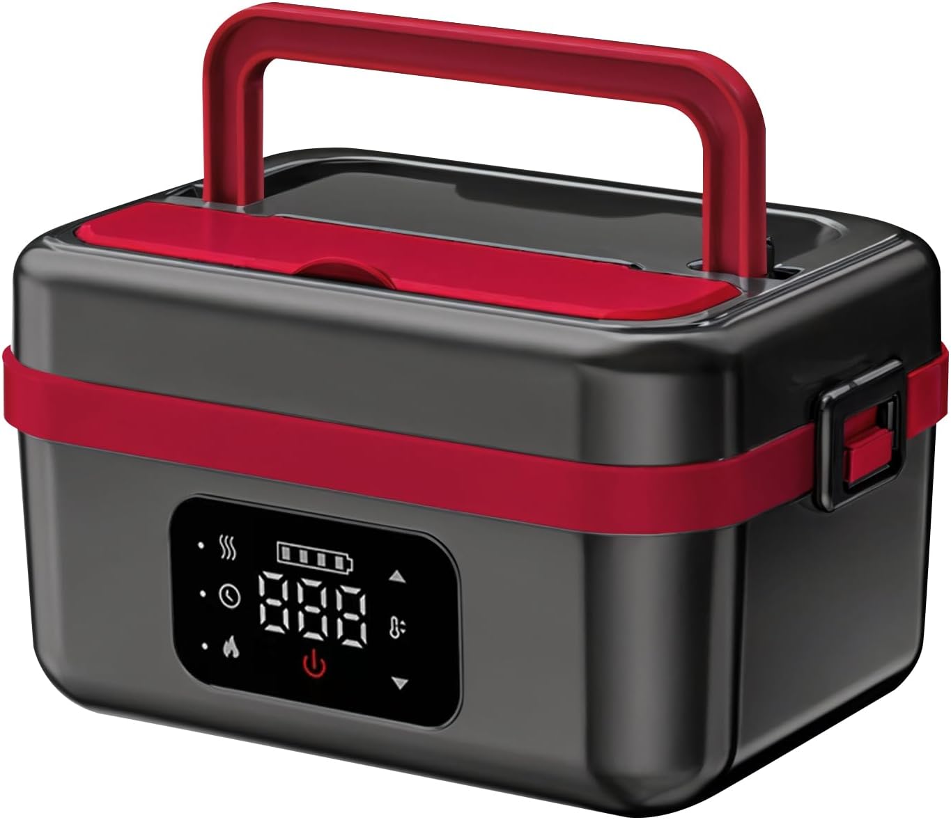 Gamexop Beheizte Lunchbox Wiederaufladbare Selbstheizende 1L Tragbare Elektrische Lunchbox