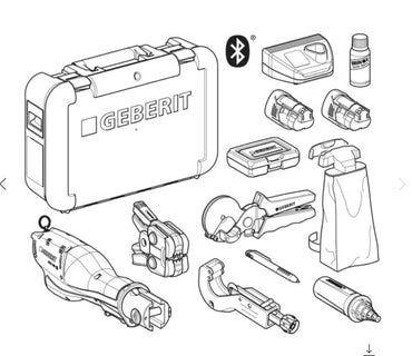 GEBERIT Pressgerät Flowfit ACO 103 plus 655.104.00.1
