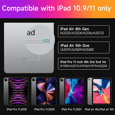 Sacs HOU pour iPad Air 11 pouces 2025 (M3)/2024 (M2) et iPad Pro (4e génération).