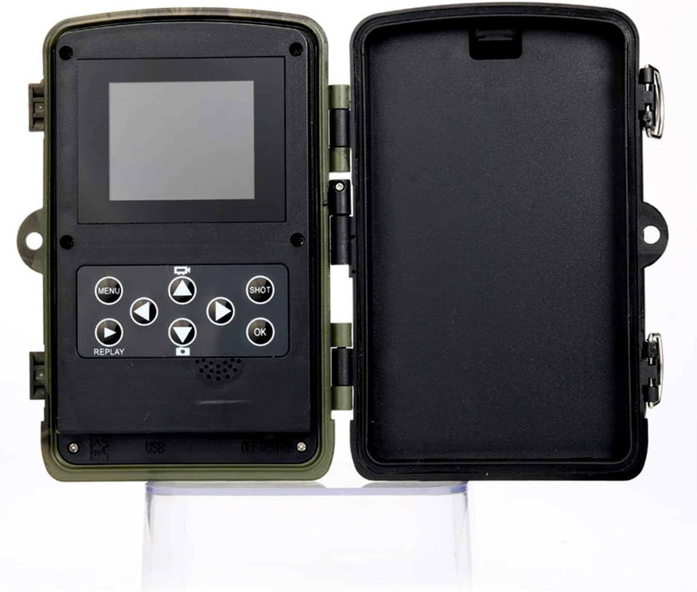 HC801A Wildkamera 16MP IP65 Fotofallen 0,3s Auslösezeit 940nm 1080p