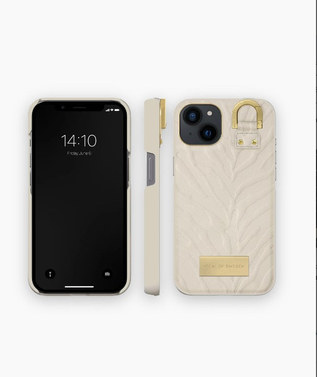 iDeal of Sweden Schutzhülle Handyhülle Hülle Case für iPhone 13 Mini(Ecru Zebra)