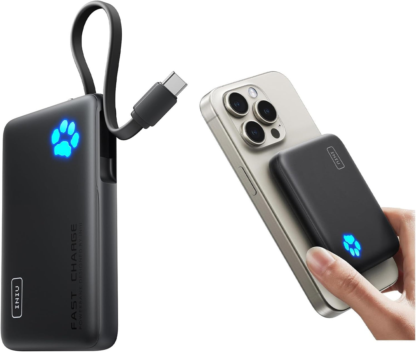 INIU Magsafe Power Bank 10000 mAh 20 W Magnetisches Schnelles Ladegerät