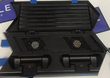 KJH Ladestation für PS4 und PS4 Slim Kühler Ladeständer, Ladegerät