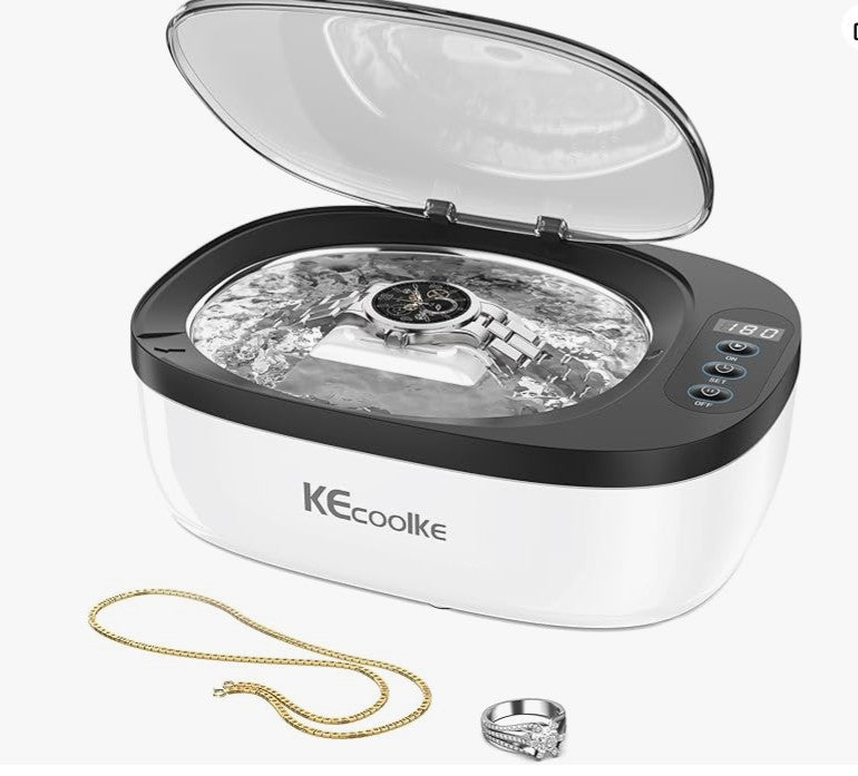 KECOOLKE Ultraschallreinigungsgerät Ultraschallreiniger Sonic Cleaner mit digitalem Timer