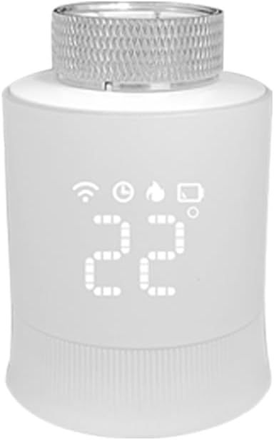 Smart Heizkörperthermostat mit App-Funktion,Zigbee 3.0 Hub, kompatibel mit Amazon Alexa/Home Assistant