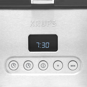 Machine à café filtre Krups KM442D Control Line avec une puissance de 1,25 L