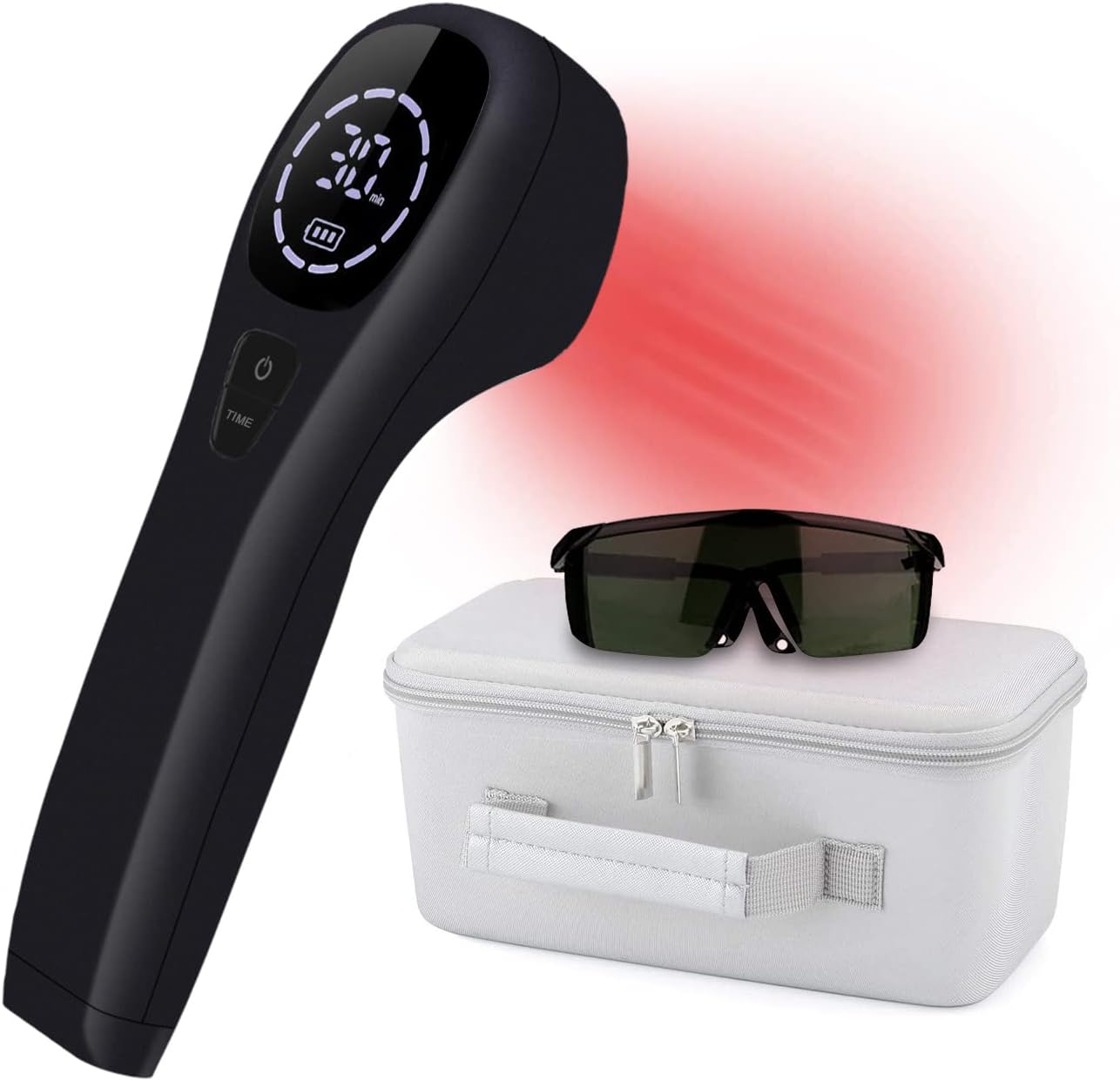 KTS Rotlicht Therapy Kalt Laser Gerät Schwarz