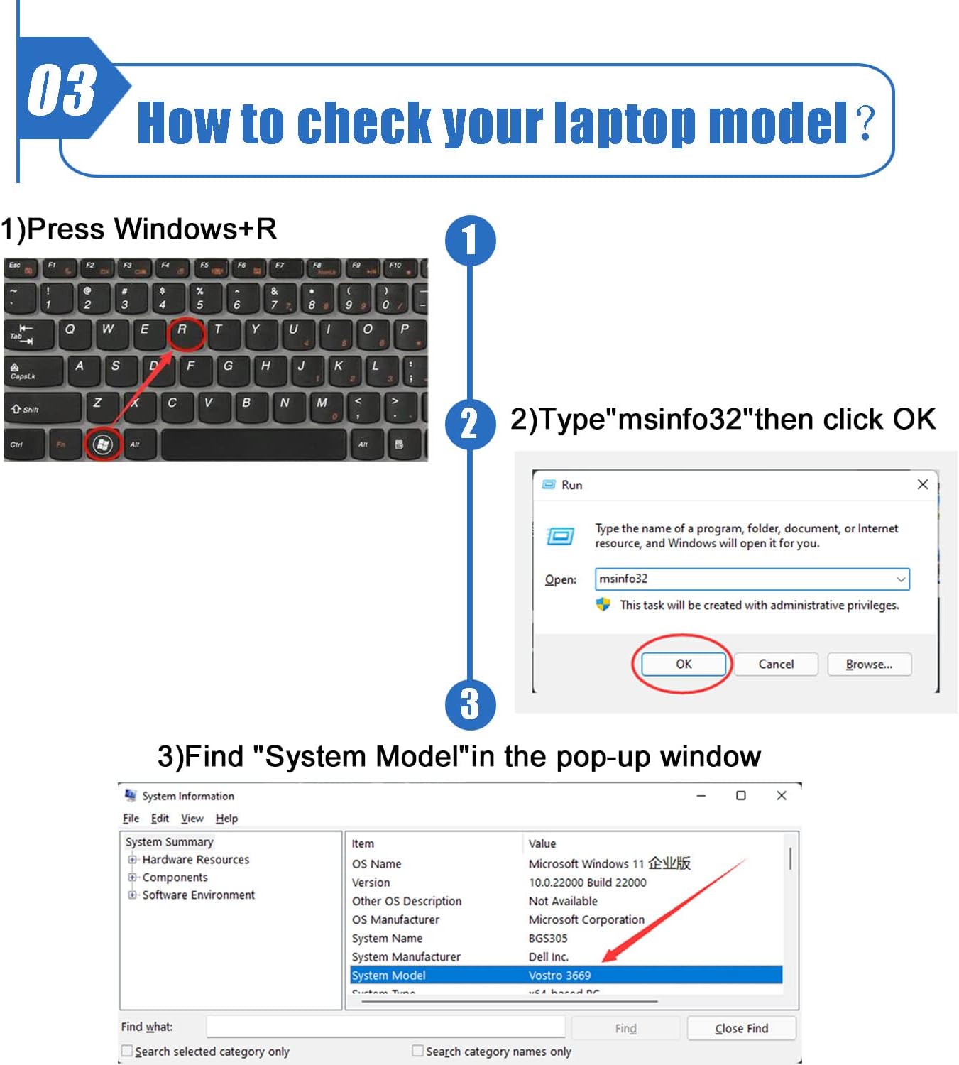 KYUER 68WH GJKNX 93FTF Laptop Akku für Dell Latitude 5280 5288...