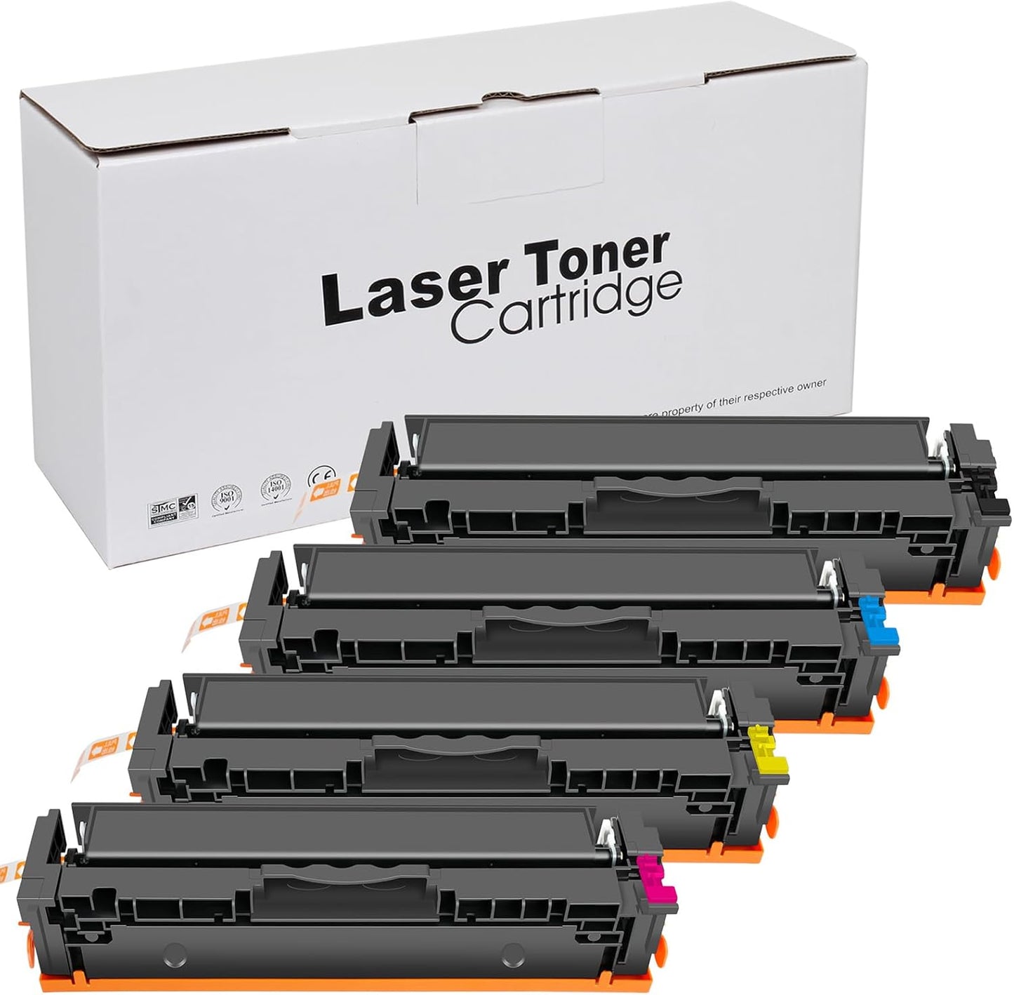 219A 219X W2190A 3302fdw Toner 4er-Pack kompatibler für HP 219A 219X (Kein Chip) Schwarz Cye Magenta Gelb