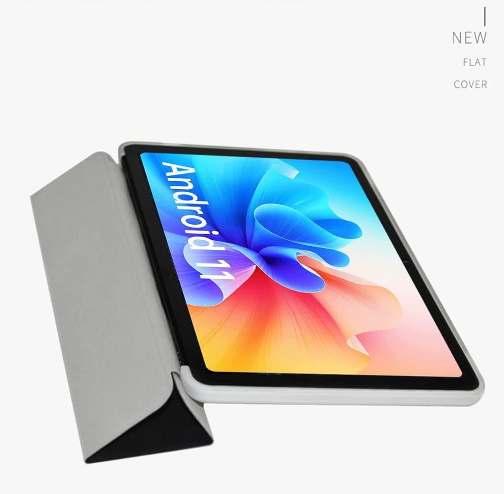 LEHEE Hülle für Teclast T50 Leicht PU Leder Folio Ständer Schutzhülle 11 Zoll, Schwarz
