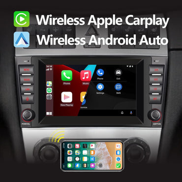 Autoradio kompatibel mit drahtlosen Carplay/Android Auto für Mercedes Benz CLK..