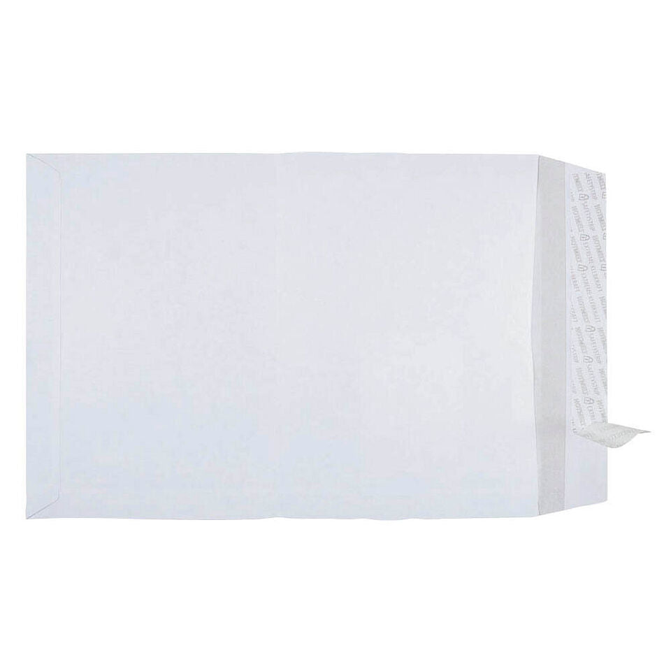 200 X MAILmedia Versandtaschen haftklebung DIN C4 ohne Fenster weiß 200 St.
