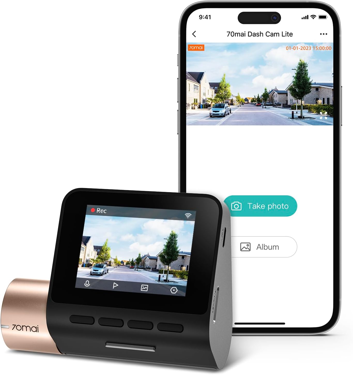 Xiaomi 70mai Dashcam Lite 1080p Full HD - D08