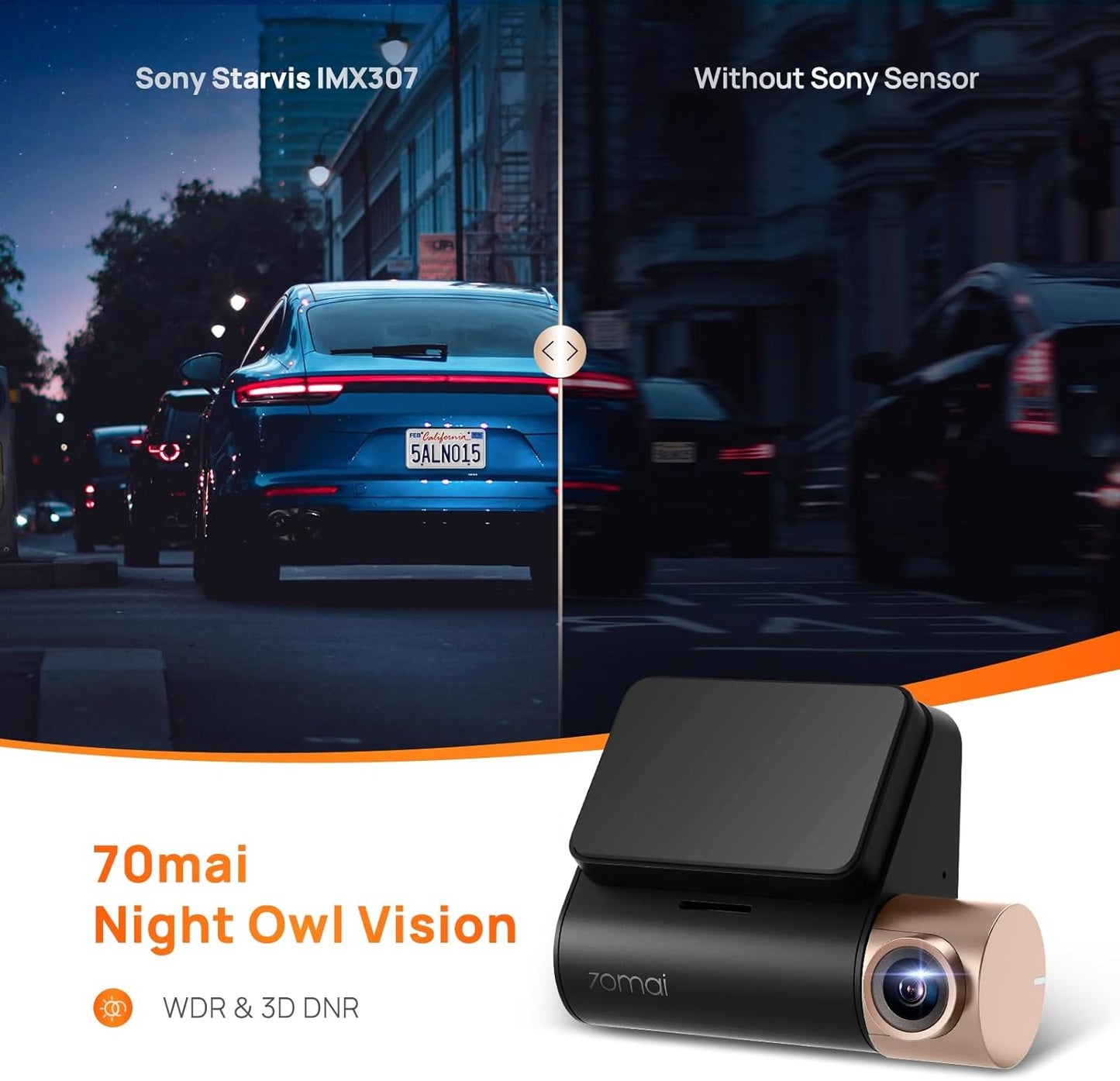 Xiaomi 70mai Dashcam Lite 1080p Full HD - D08
