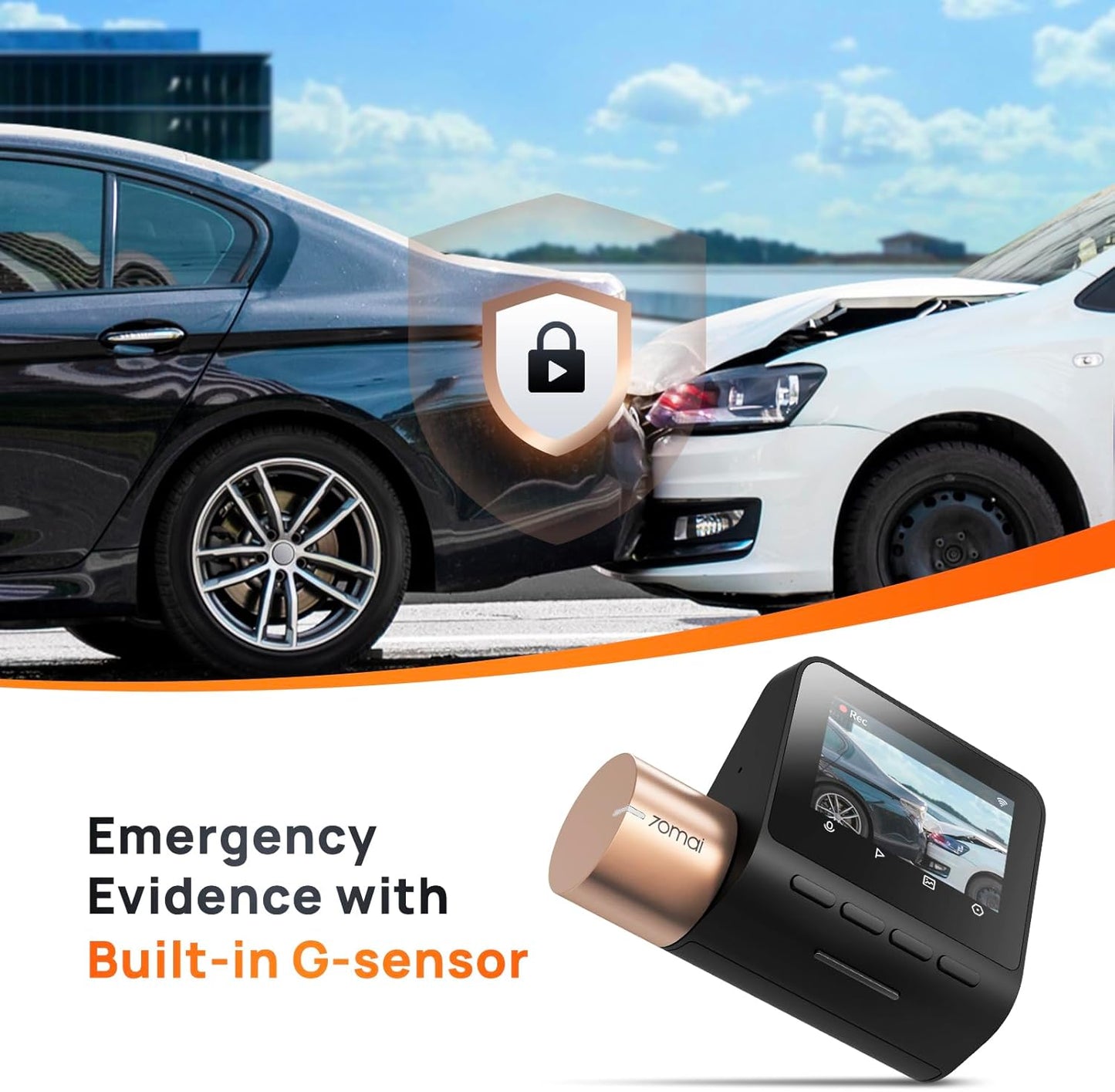 Xiaomi 70mai Dashcam Lite 1080p Full HD - D08