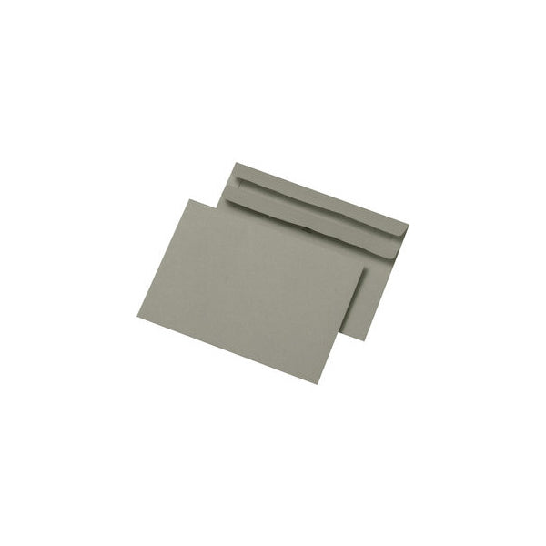 MailMedia Briefumschlag 30005397, C6, Außenfenster, selbstklebend, 75g, grau 1000 Stück