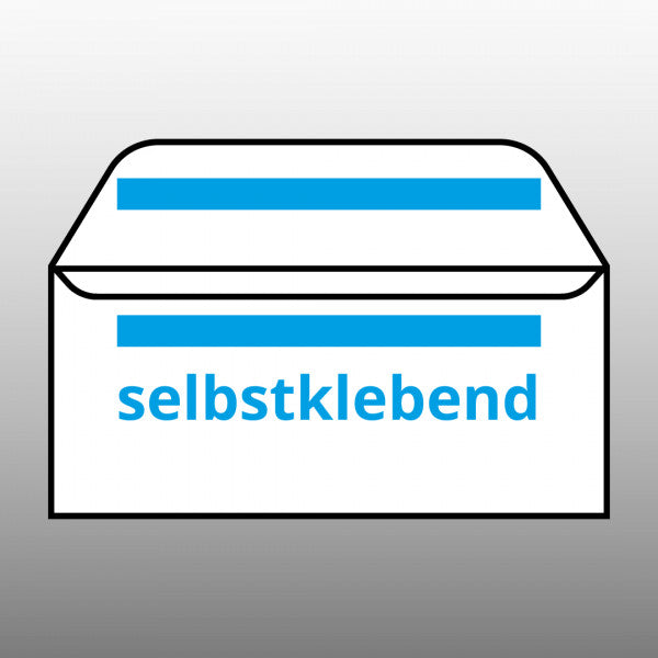 MailMedia Briefumschlag 30005397, C6, Außenfenster, selbstklebend, 75g, grau 1000 Stück