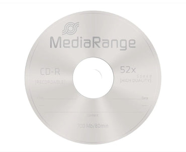 MEDIARANGE MR204 - CD-R - 700 Mo - 100 pièces - 80 min - 52x - Tortenschachtel