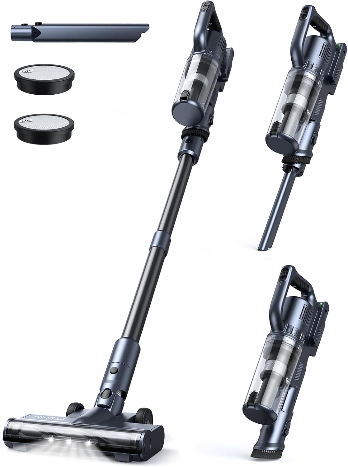 MIUZZY Ersatzakku für Akku-Staubsauger M243, 22,2 V