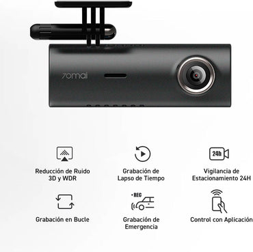 70mai M300 1296P QHD Dashcam, Autokamera | 140° | WiFi-Kamera | Autokamera