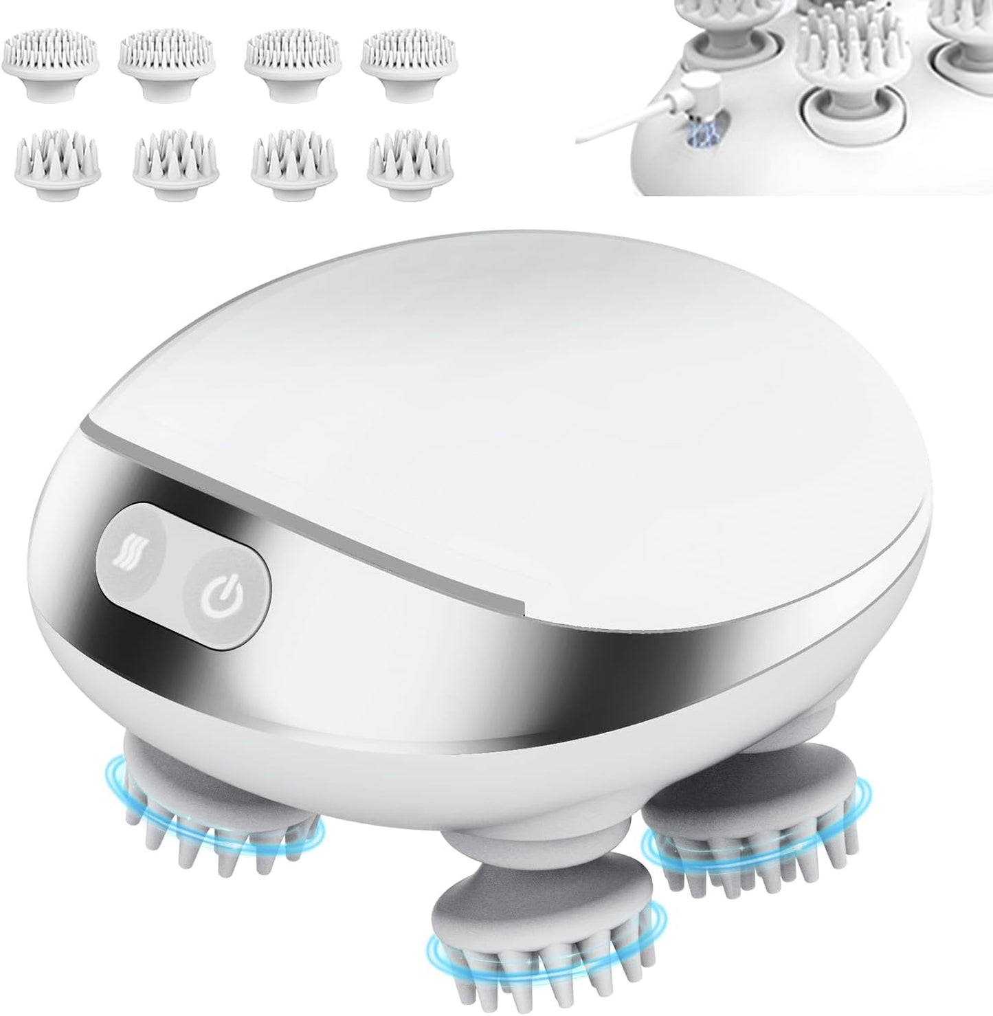 MOUNTRAX Kopfmassagegerät Elektrisch, Scalp Head Massager,Kopfhaut