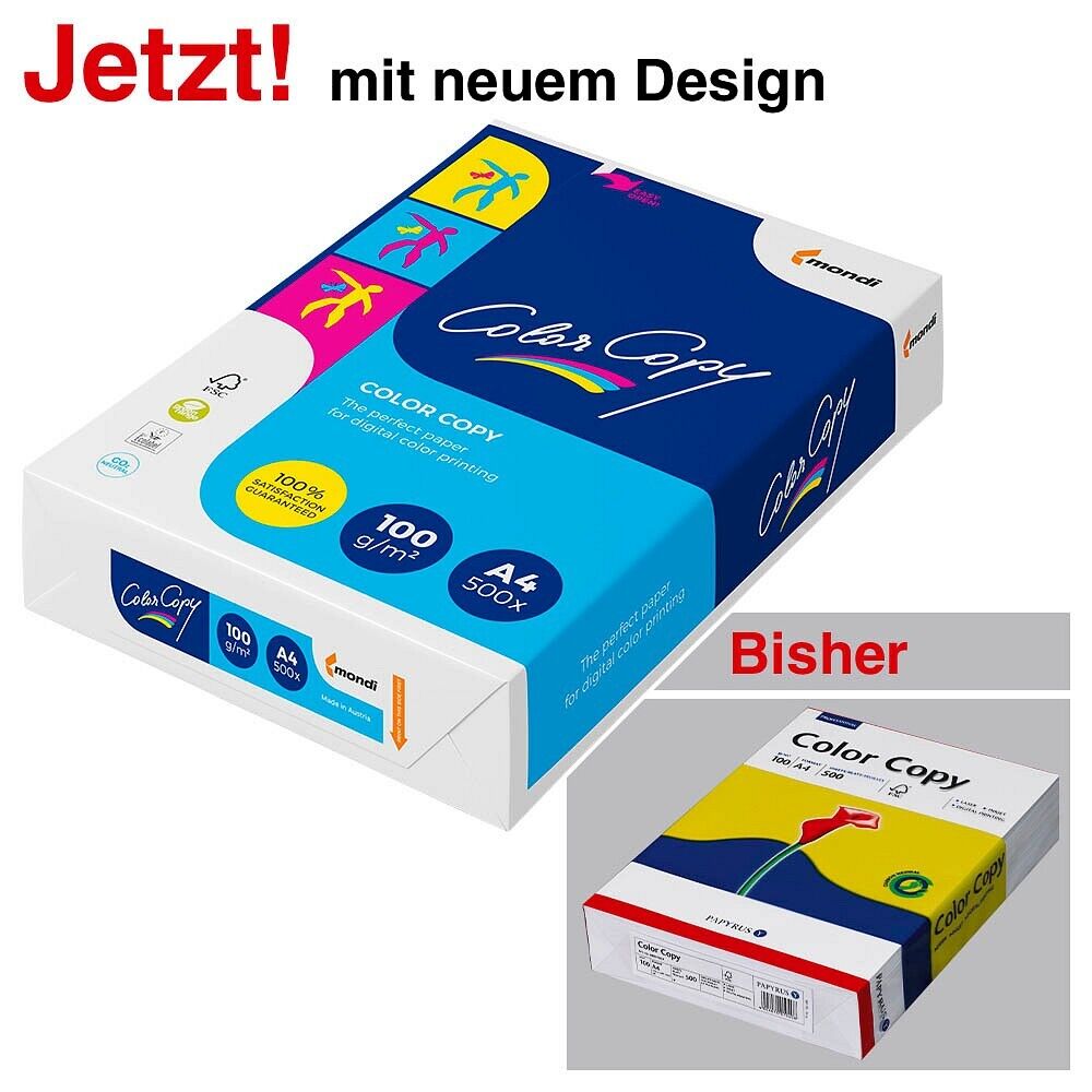 2000 X Mondi Laserpapier Color Copy DIN A4 100 g/qm 2000(4 X500) Blatt
