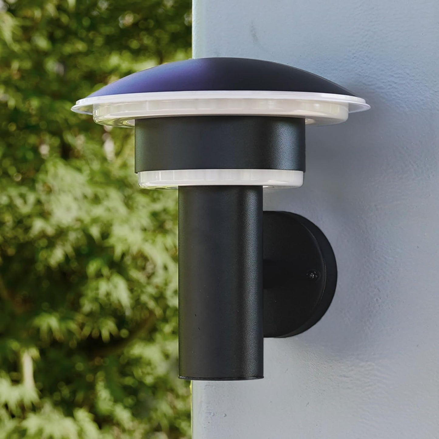 NBHANYUAN Lighting® LED Außenwandleuchte Edelstahl 3000K 1000LM 9W IP44 (ohne PIR Sensor)