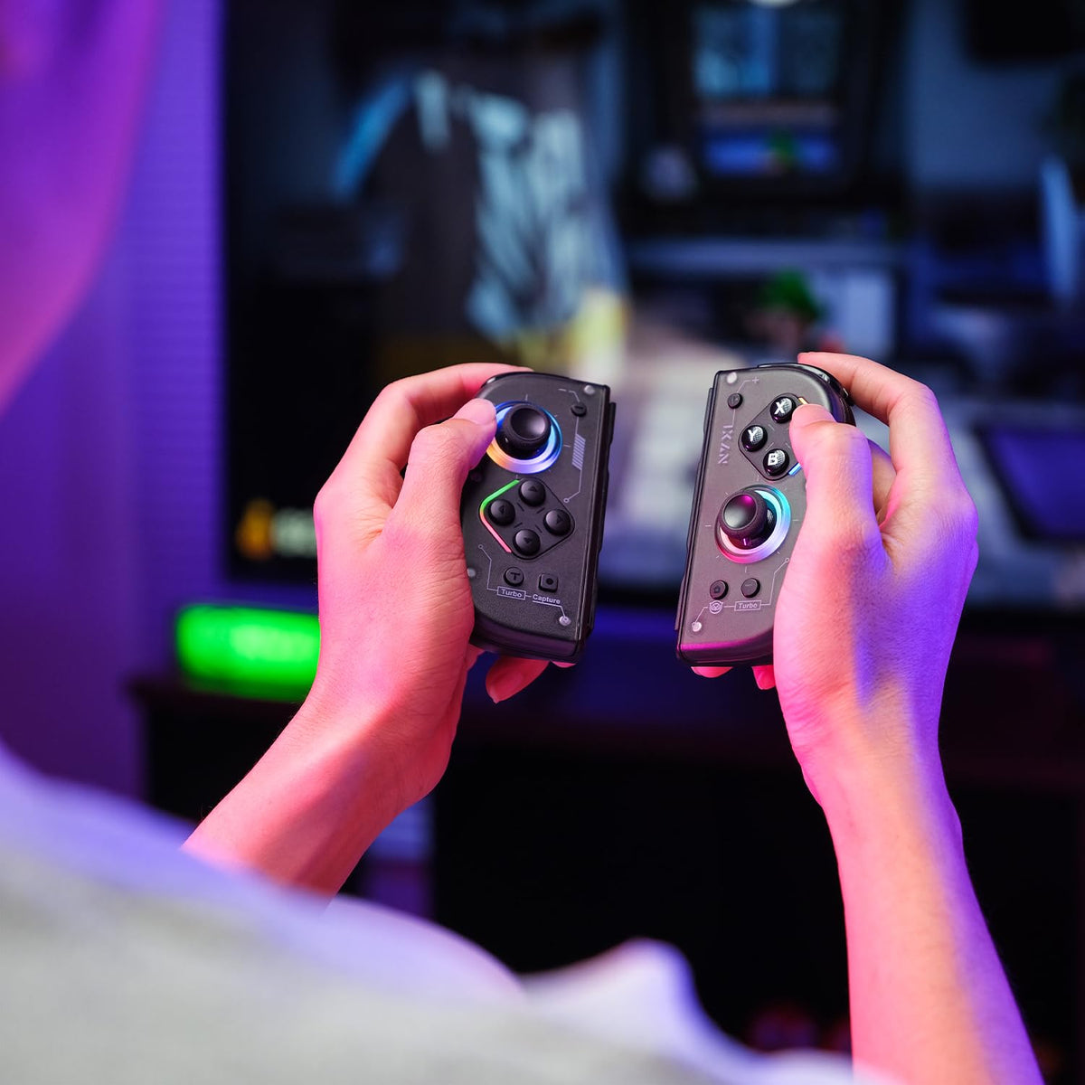 NYXI Hyperion 2 Wireless Controller für Switch/Switch OLED/LCD, Hall-Effekt-Joystick