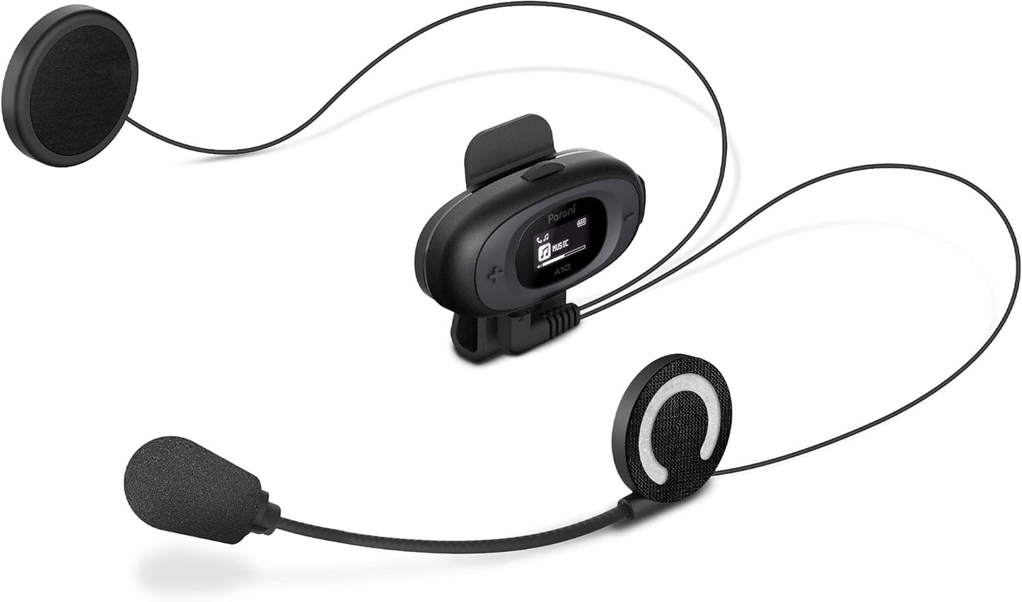 Sena Parani A10 Motorrad Bluetooth Headset (Boom Mic)