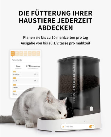 PETKIT Futterautomat Katze, 3L ,Automatischer Futterspender für Katze und Hund1-15 Tag