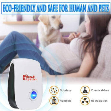 4X AERB Ultraschall Schädlingsbekämpfer Pest Repeller für Hause Mäuse Kakerlake