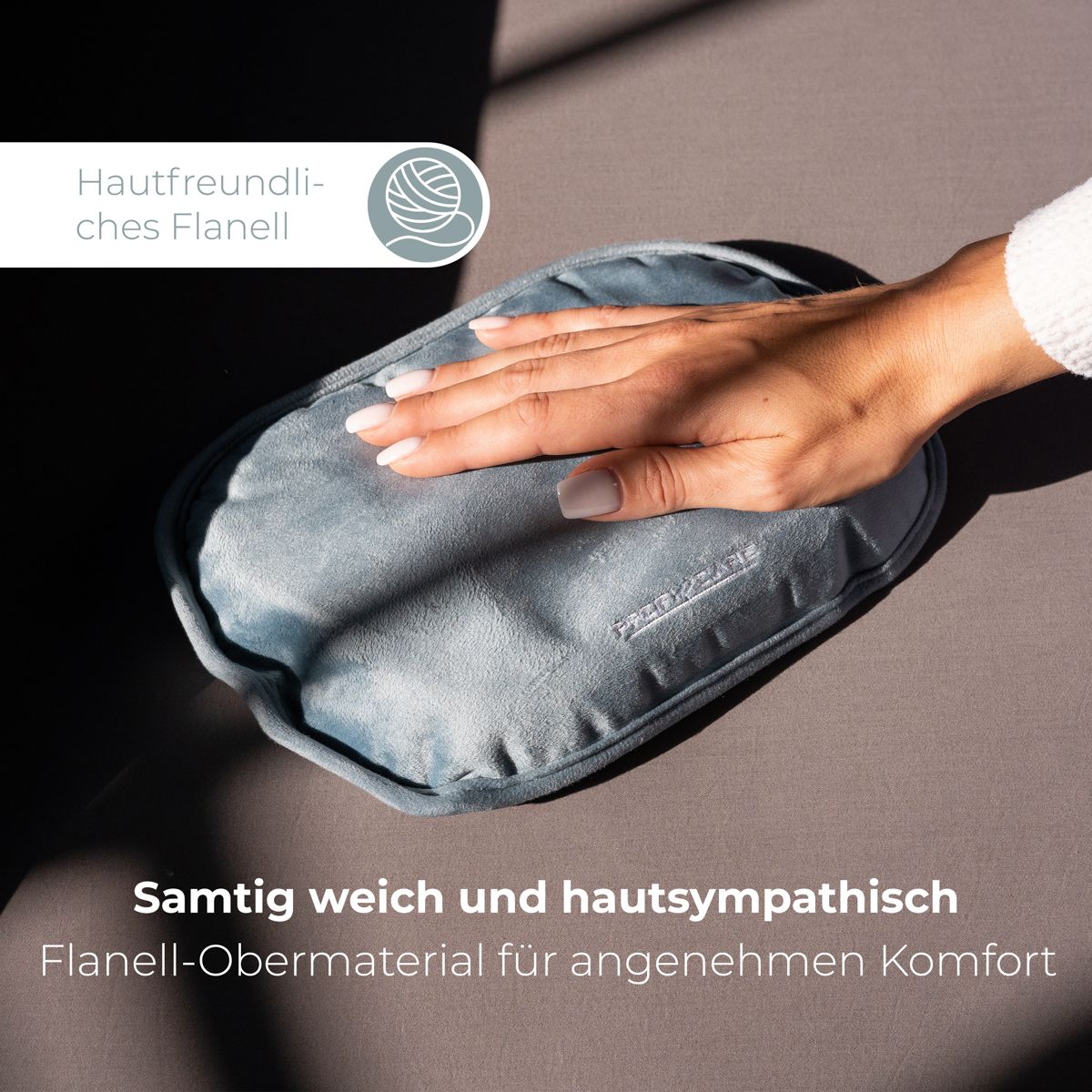 ProfiCare Elektrische Wärmeflasche PC-EWF 3105 grau
