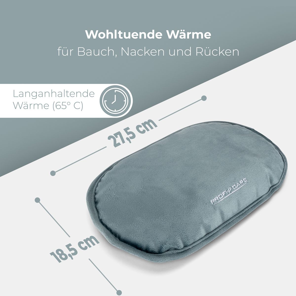 ProfiCare Elektrische Wärmeflasche PC-EWF 3105 grau