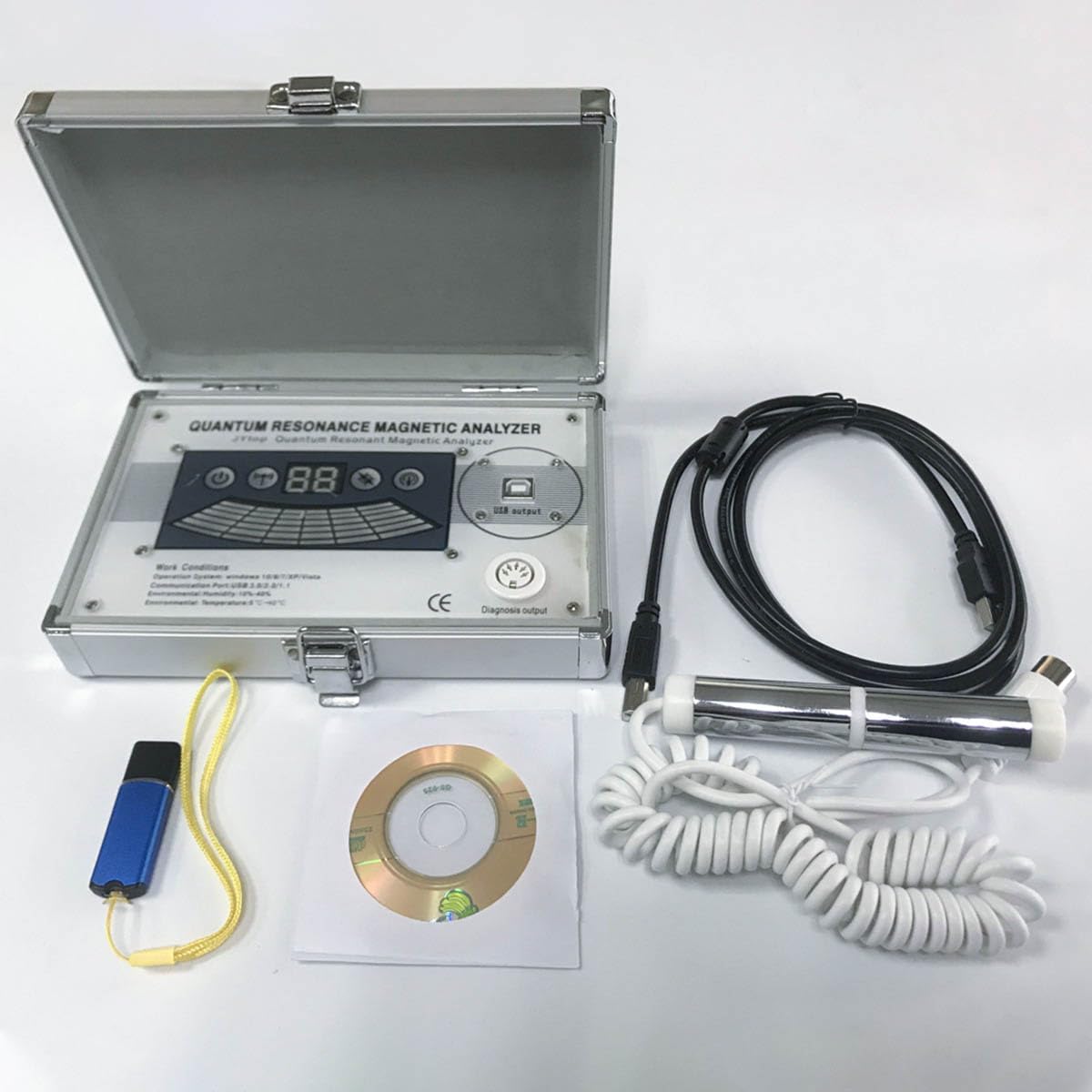 Quantum Magnetic Resonance Health Analyzer, Multifunktions-Gesundheits-Scanner,Generiert 45 Berichte