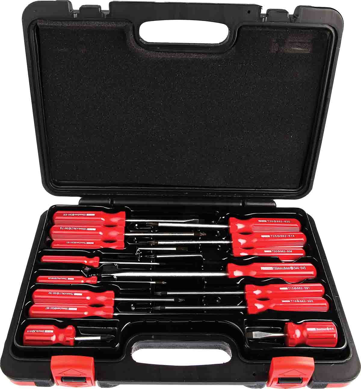 Schraubendrehersatz standard de RS Pro, 15 pièces Schlitz