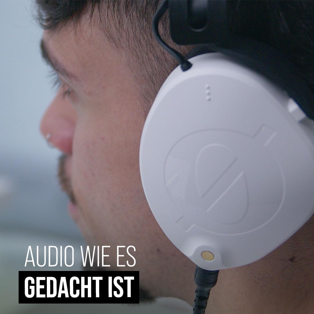 RØDE NTH-100 Professioneller Over-Ear-Kopfhörer für Content-Erstellung, Musikproduktion Weiß