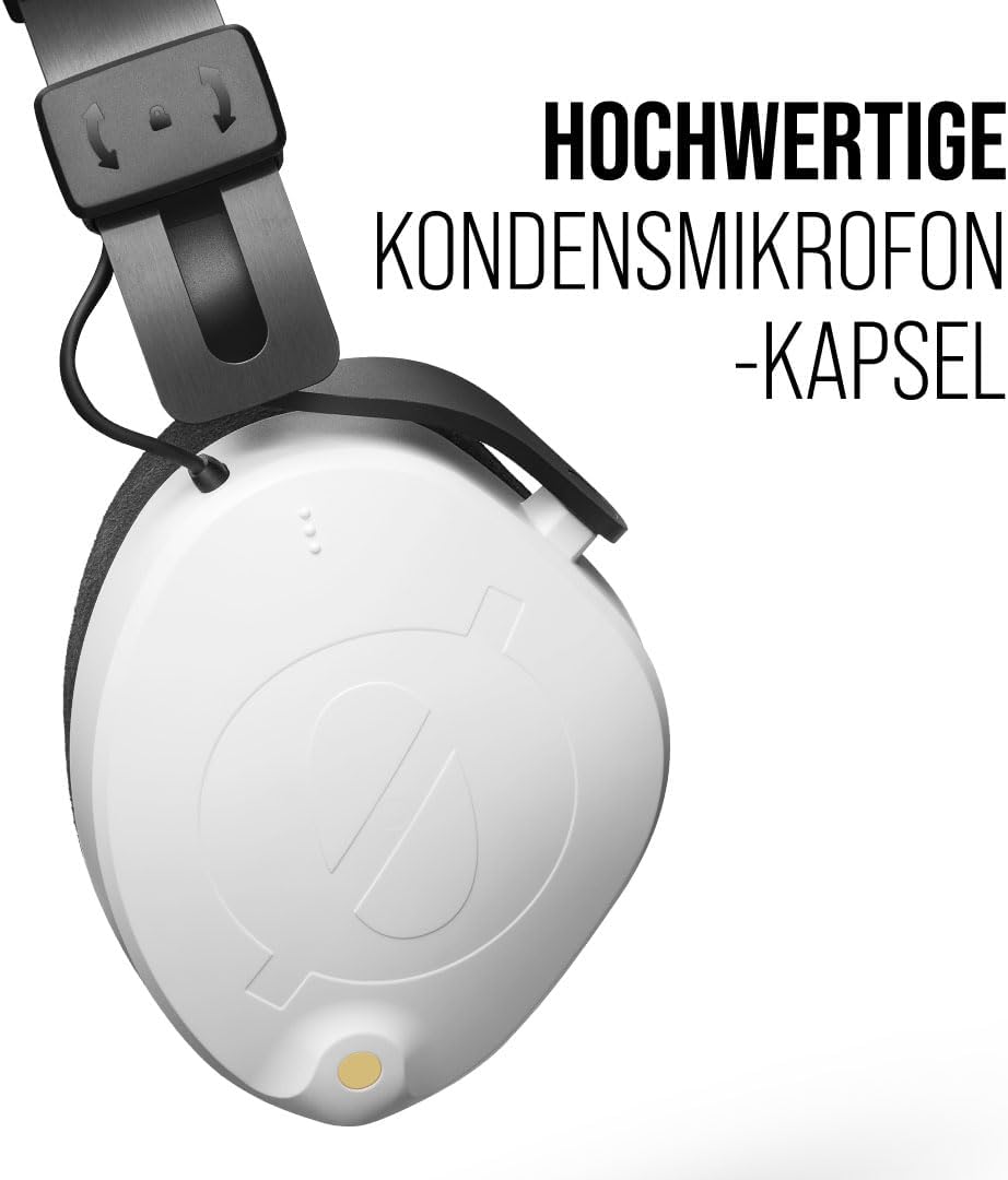 RØDE NTH-100 Professioneller Over-Ear-Kopfhörer für Content-Erstellung, Musikproduktion Weiß