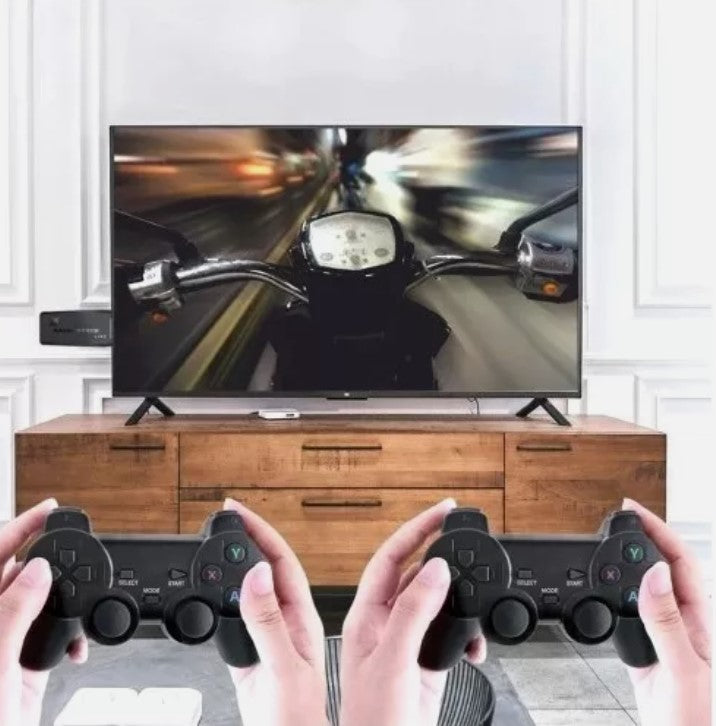 Retro-Videospielkonsole 4K HD TV Game Stick + 2 Wireless Controller